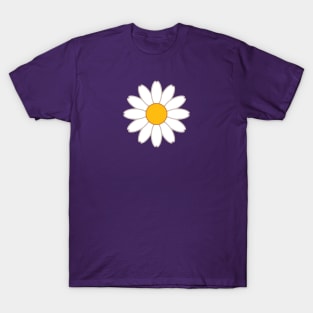 Daisy | Yellow White | Purple T-Shirt